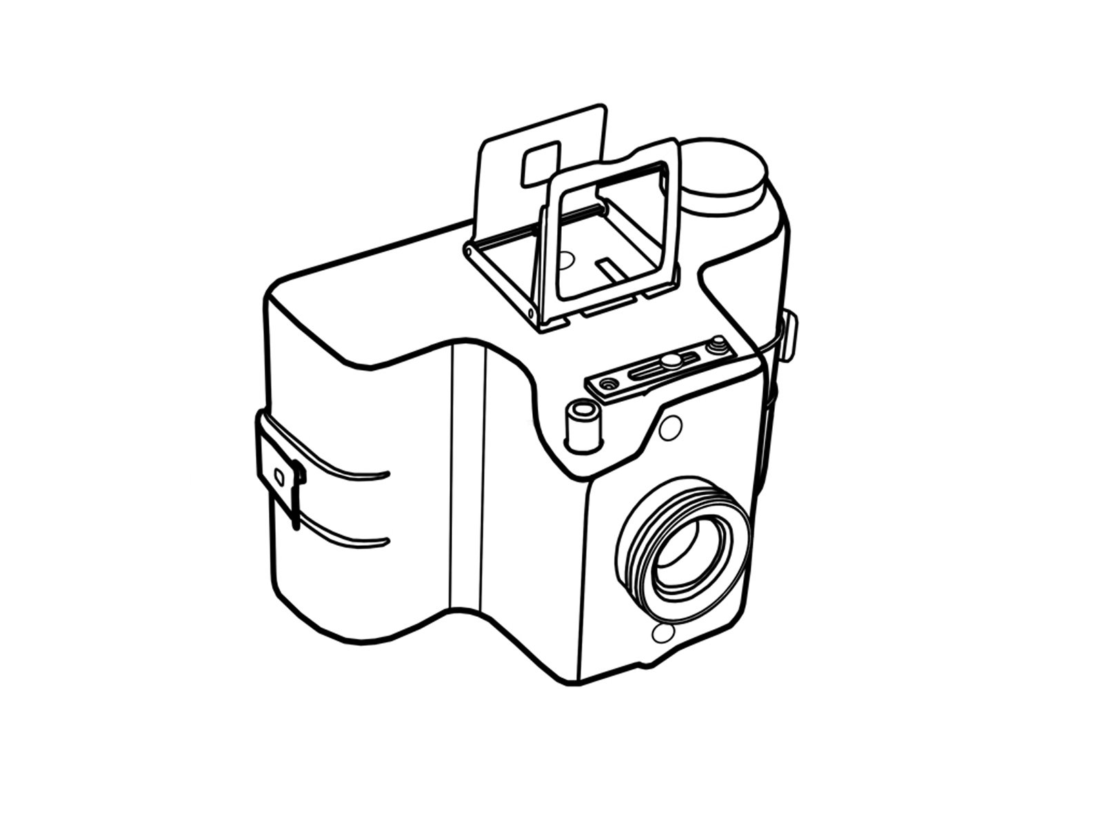 Camera as a patent drawing